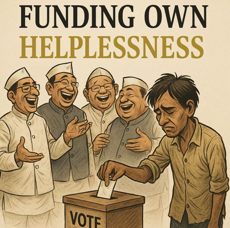 FUNDING OWN HELPLESSNESS
